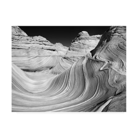 Monte Nagler 'Sandstone Sculpture Vermillion Cliffs Wilderness Arizona' Canvas Art,35x47